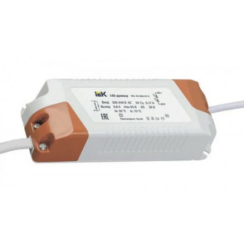 Led driver \ контроллер iek mg-40-600-01. драйвер mg-40-600-01e для led светильников 36вт. Mg-40-600-01 iek драйвер-led. Iek led драйвер дв 36. Iek mg-40-600-01 e 36вт.
