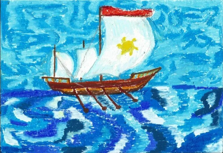 Детские рисунки кораблей. Рисование кораблик. Рисование кораблик в море. Рисование корабля детский. Флот салтана