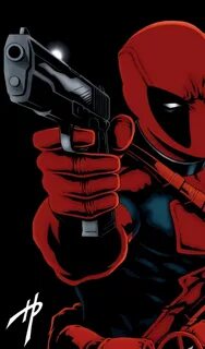 Yellow red deadpool
