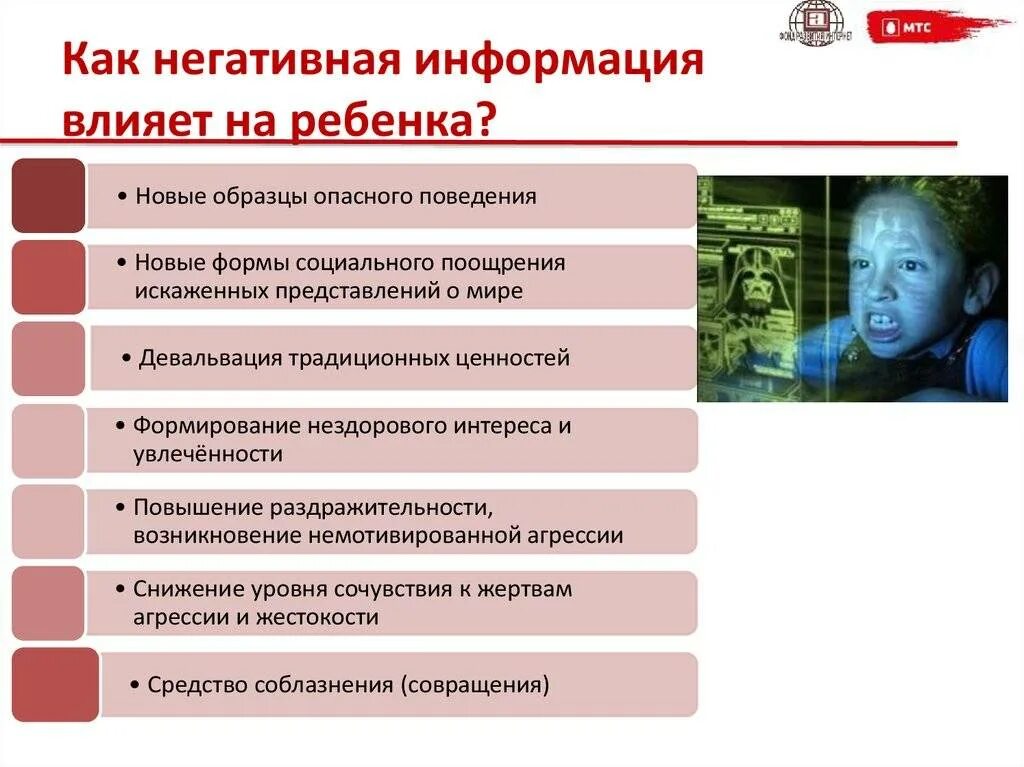 Примеры положительной информации