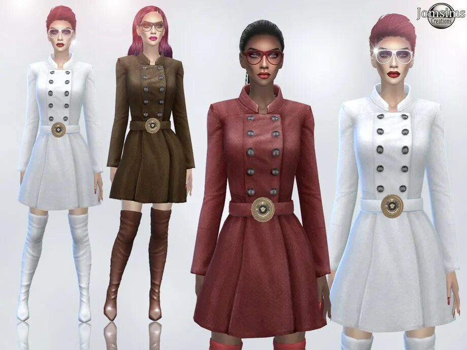 Верхняя одежда мод на симс. Sims 4 пальто. sims 4 платье-пальто. тренч симс 4. sims 4 trench coat.