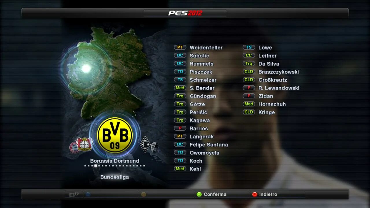 Патч на пиратку. Пэс 12. pes 12. карта патча 6.0.