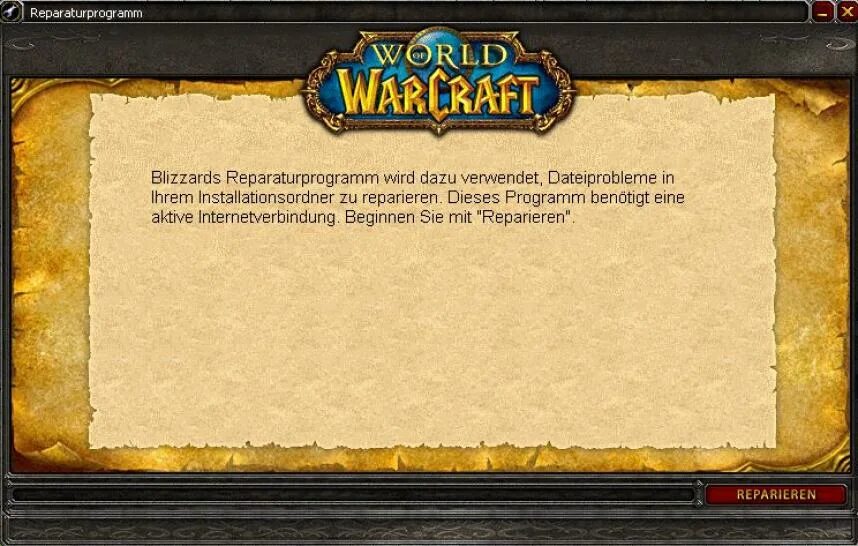 Error 134 fatal condition wow
