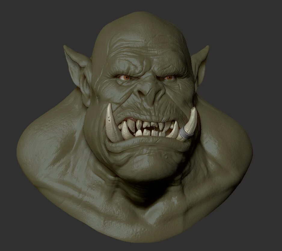 Лицо огра. Орк референсы. Рогатый огр. Оргрим варкрафт. Огр.