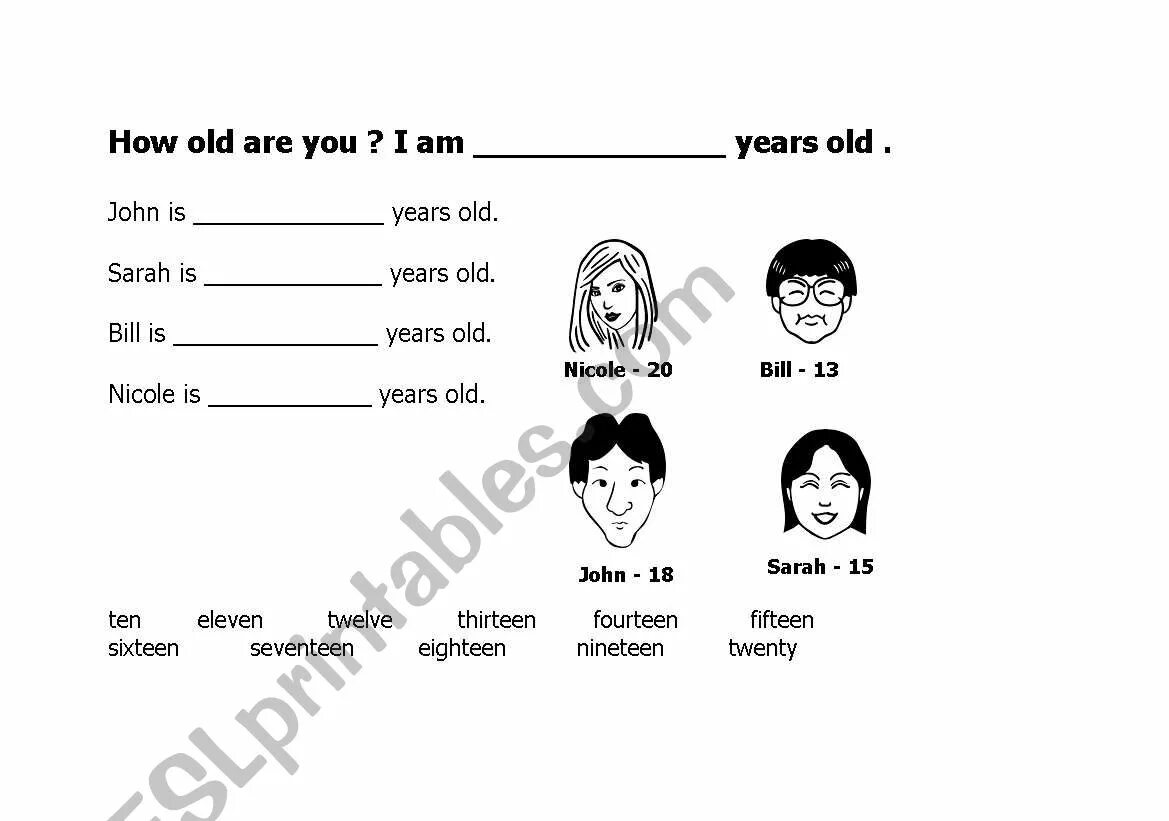 How old now. How old are you упражнения. How old упражнения. Задания по теме how old are you. Англ. Язык задания how old are you.
