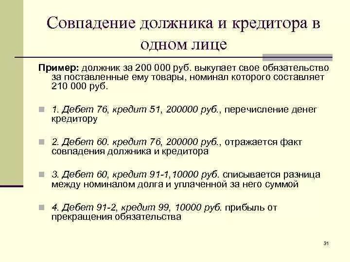 Совпадение должника и кредитора. Совпадение должника и кредитора пример. Кредитор и должник пример. Прекращения обязательства совпадением должника и кредитора в одном. Прекращение обязательств кредитора