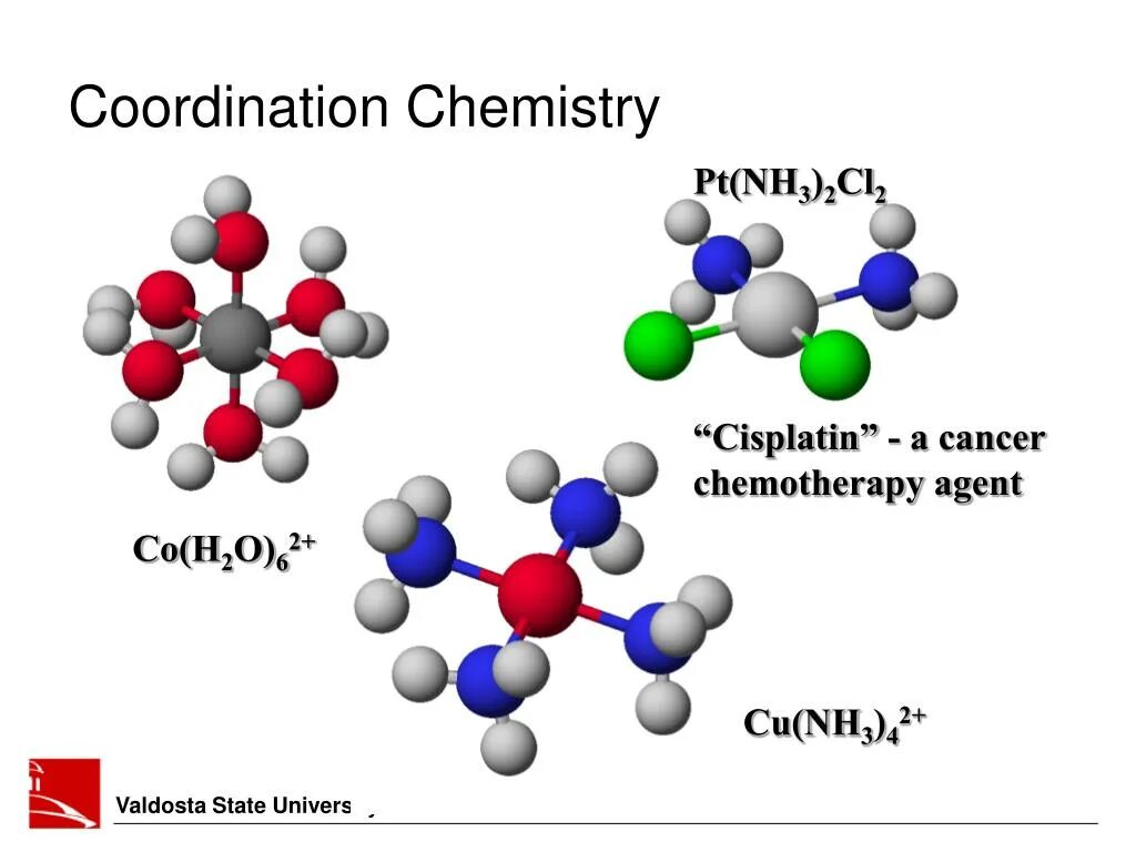 Cu nh3 3 cl cl. Координационная химия. супрамолекулярная координационная химия. [pt(nh3)2cl4]. цисплатин лэнс.