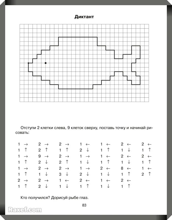 Военный диктант ответы. Графический диктант Медвежонок. Графический диктант рыба.