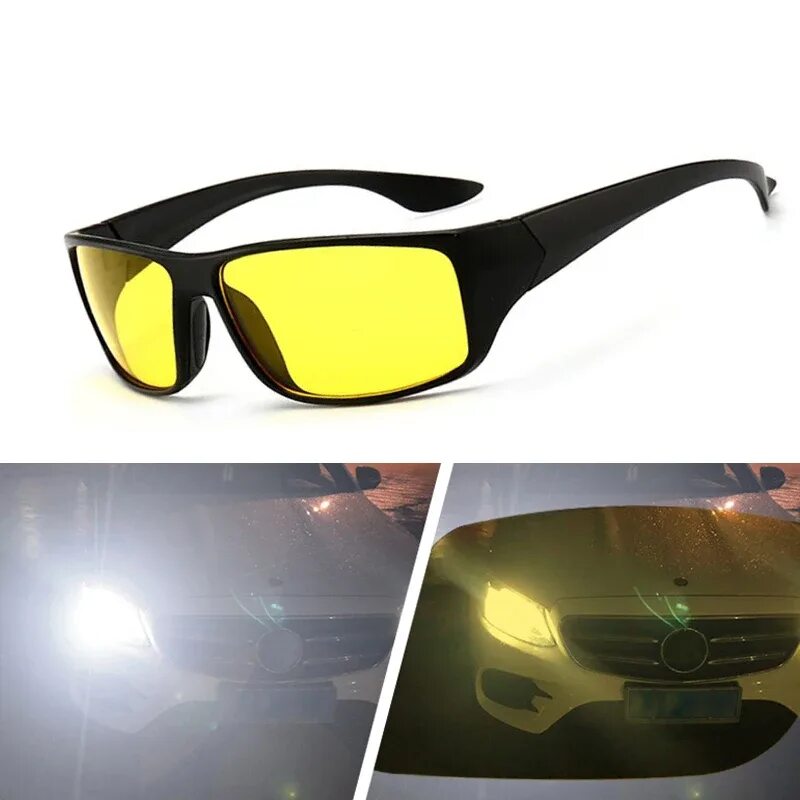 Очки автомобильные поляризационные антибликовые cf1848. Night Vision Glasses - очки автомобилиста. Солнцезащитные очки поляризационные ночного видения. Очки для водителей Babilon b2011.