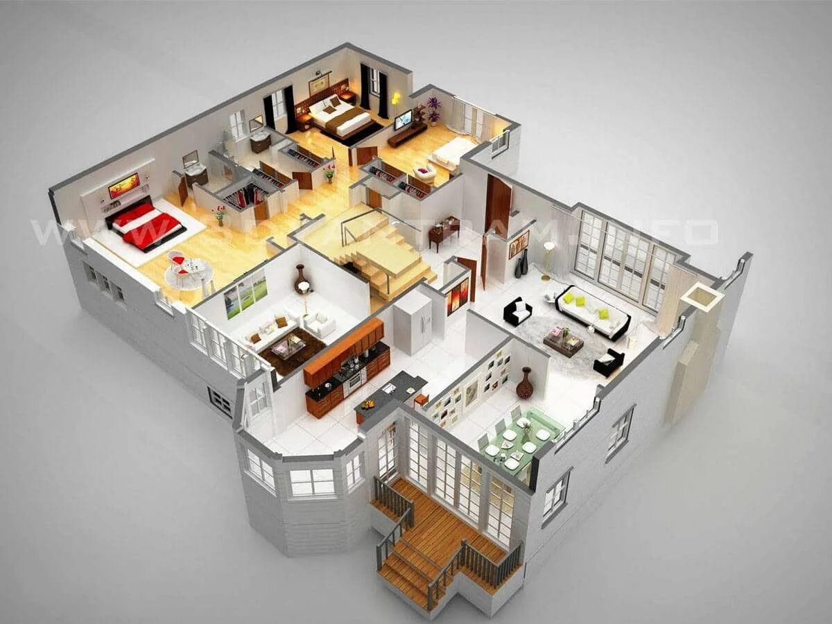 Проекты домов plans. Floorplan 3d проекты. Интересные планировки. Красивые планировки домов. 3д планировка.