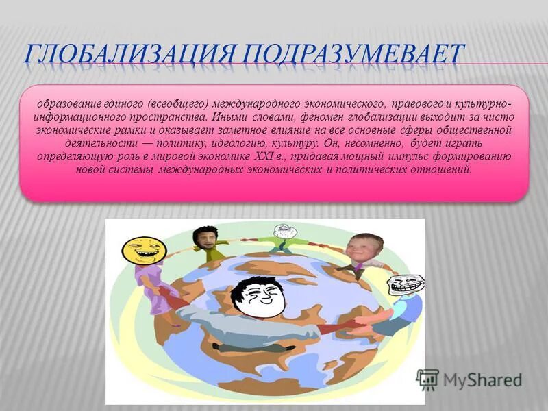 Глобализация в социальной сф. Тенденции глобализации в современном мире. Сферы влияния глобализации. Процесс глобализации в политике. Сферы влияния глобализации.