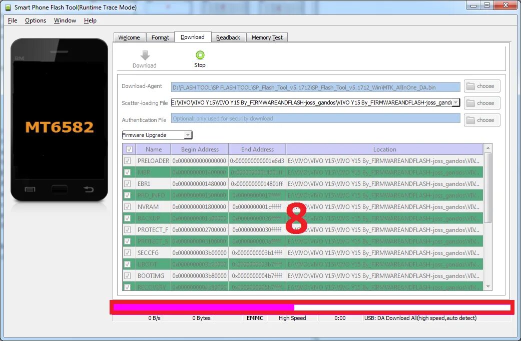 Прошиваем flash tool. Прошиваем flash tool