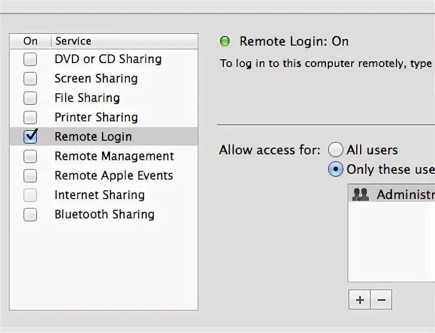 Ssh port 22 connection refused. Remote login. mac os sharing &gt; remote login. ssh: connect to host 5.187.7.162 port 22: connection timed out.