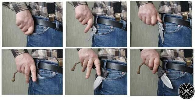 Открывание складного ножа. Нож откидной из кармана. Нож в кармане. Нож в кармане джинс.