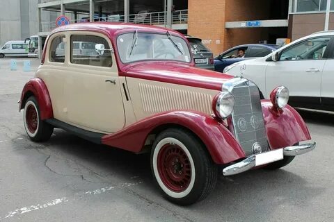 1938 Mercedes-Benz W136, бежевый - вид 1.