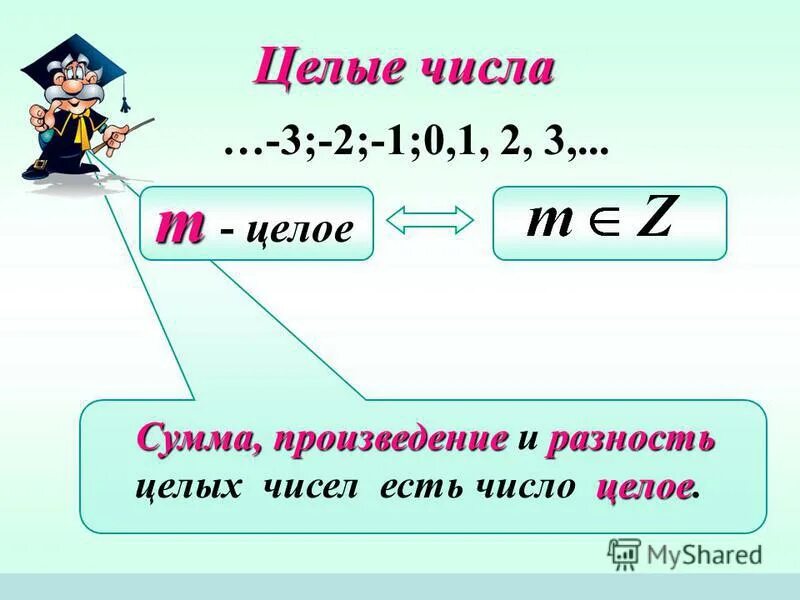 Сумма произведений. Целые числа. Целое число. Целое число это определение. Определение целого числа.