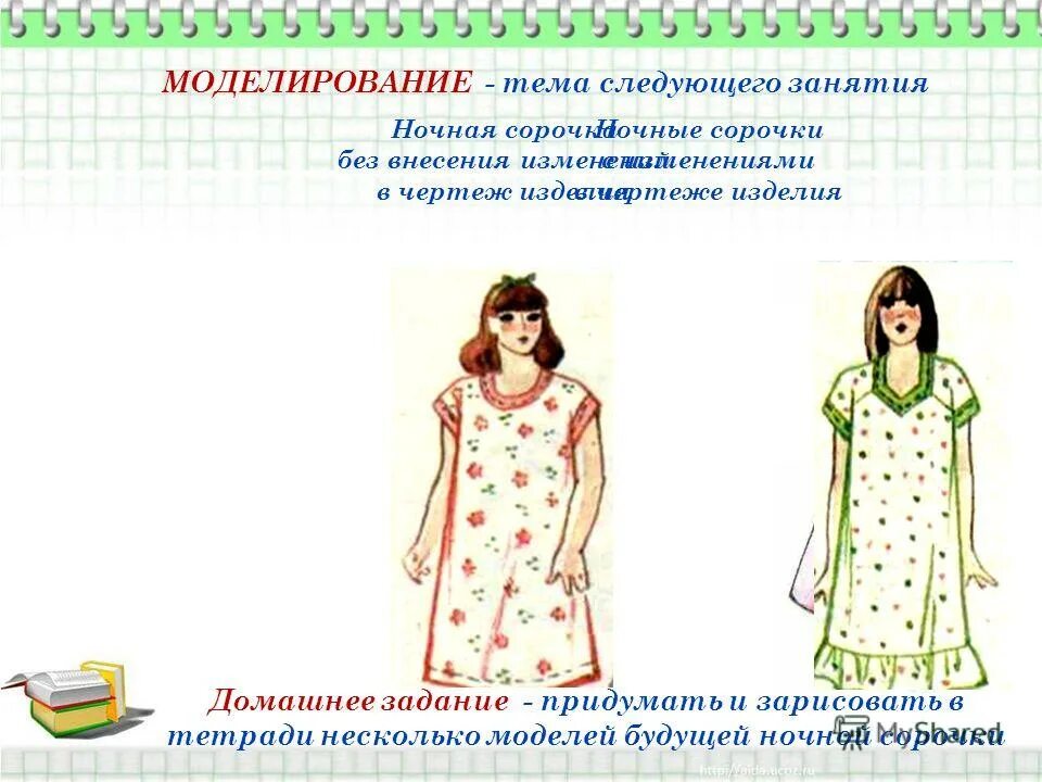 Модели ночных сорочек с цельнокроеным рукавом 7 класс. Виды ночных сорочек. Название сорочек. Модели ночной сорочки 7 класс. Готовое изделие ночная сорочка.