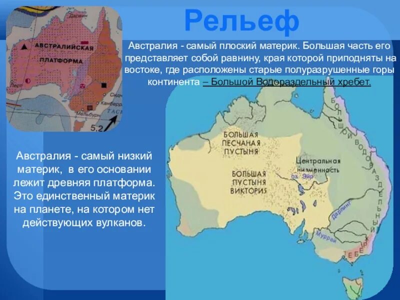 Какие платформы лежат в основании материка. Большой водораздельный хребет материк. Платформа, которая лежит в основании материка. Карта строения земной коры. Рельеф австралии большой водораздельный хребет.