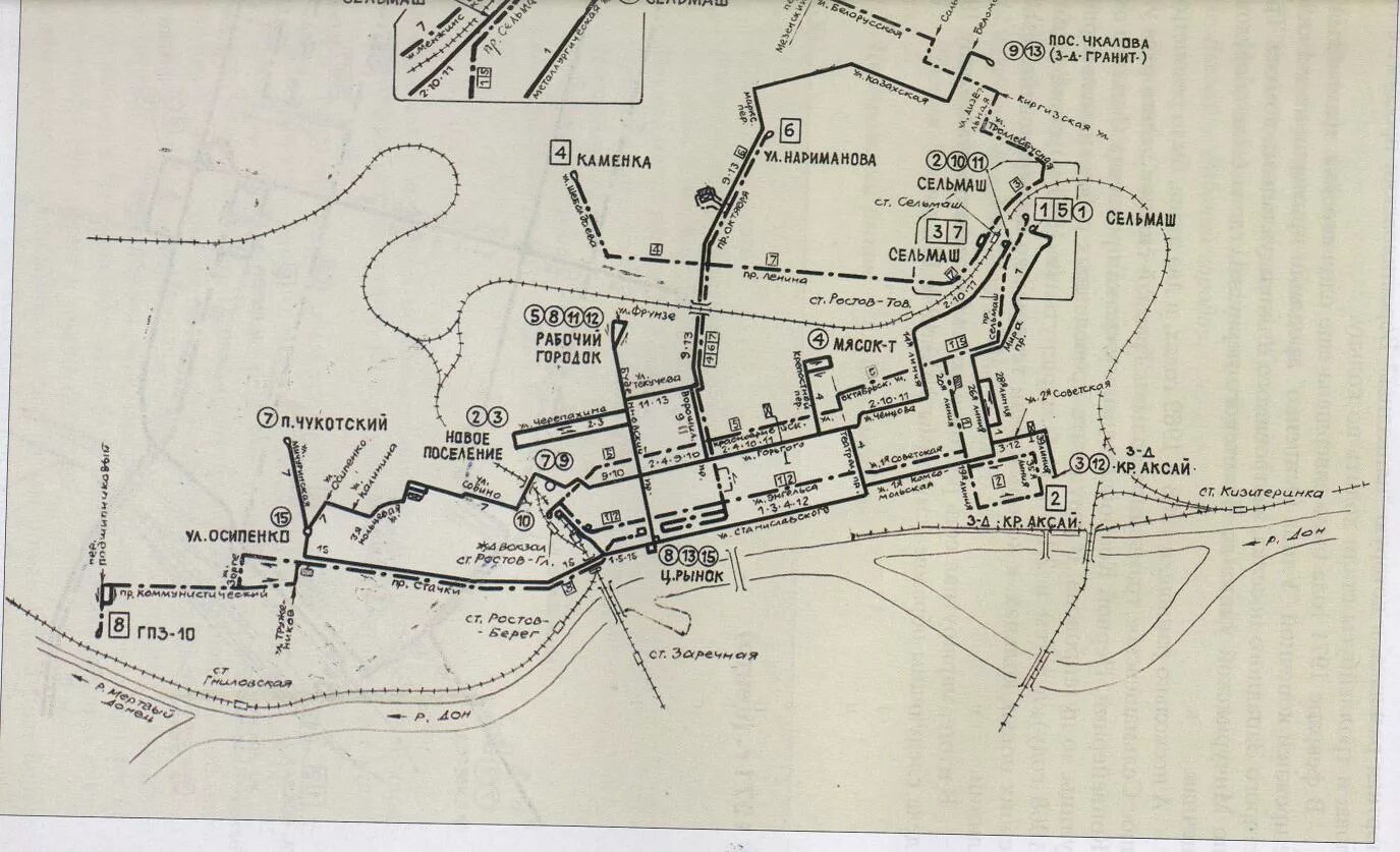 Схема Ростовского трамвая 1940. Схема Ростовского трамвая 1990. Схема Ростовского электротранспорта 1990. Схема трамвайных маршрутов Ростова-на-Дону 1975. Карта п истории