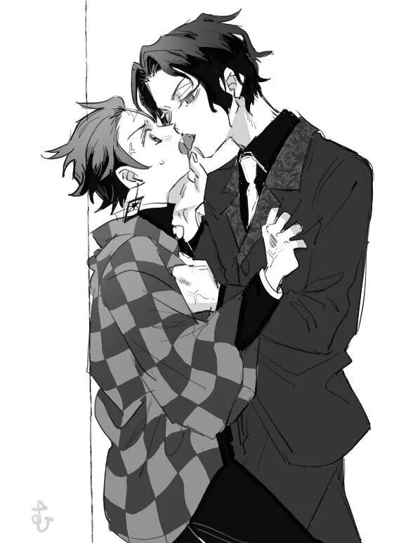 Фальшивая луна яой. Muzan x Tanjiro. Мудзан и Танджиро яой. Muzan x Tanjirou Yaoi. Руи и Танджиро яой.