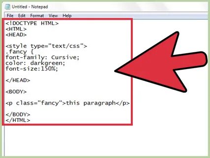 Как изменить размер шрифта в html