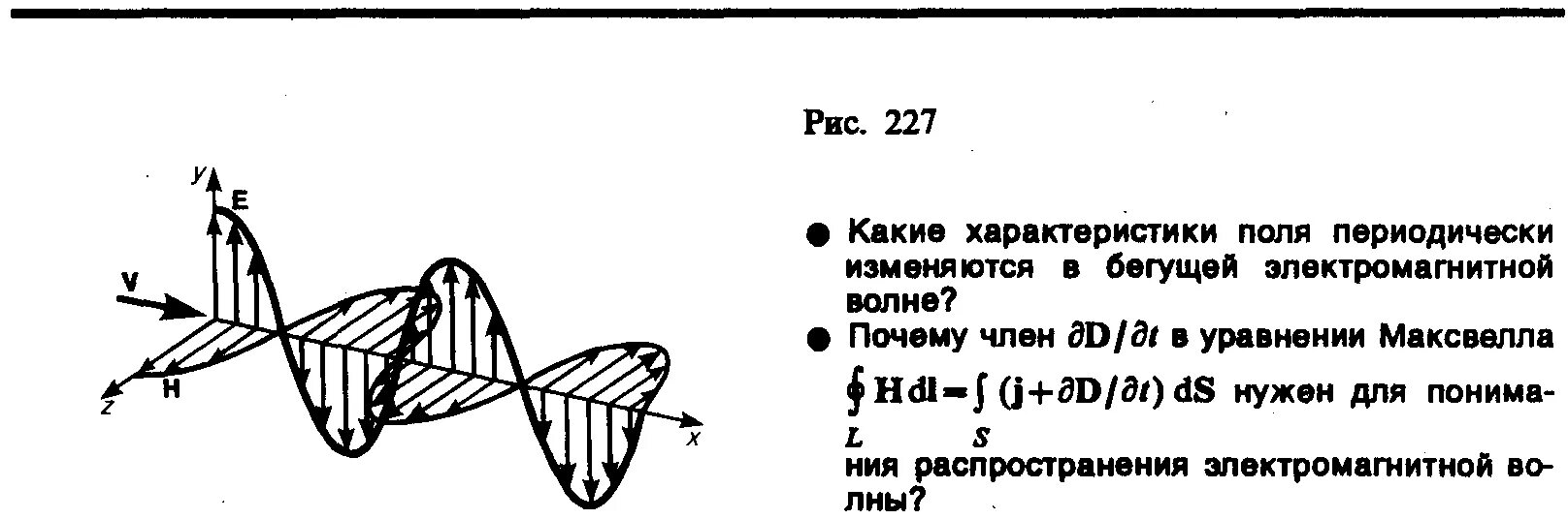 Бегущая электромагнитная волна. Плоская электромагнитная волна. Уравнение электромагнитной волны. Уравнение плоской электромагнитной волны.