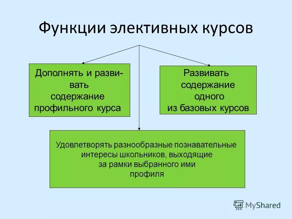 Что такое элективные курсы