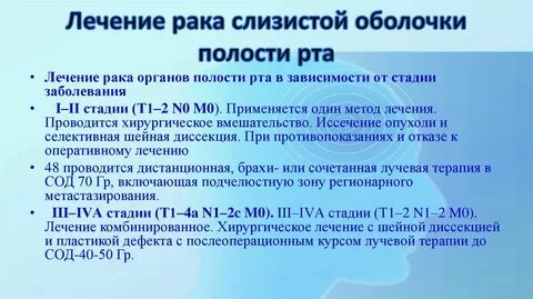 Рак полости рта первые признаки