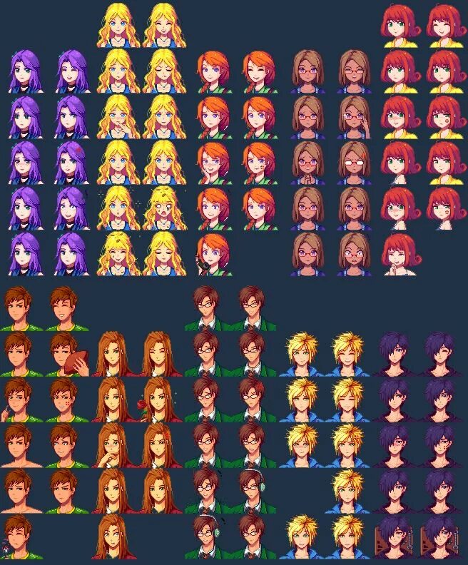 Stardew mod portrait. Stardew valley аниме. stardew valley аниме мод. stardew valley аниме портреты. stardew valley anime portrait mod.