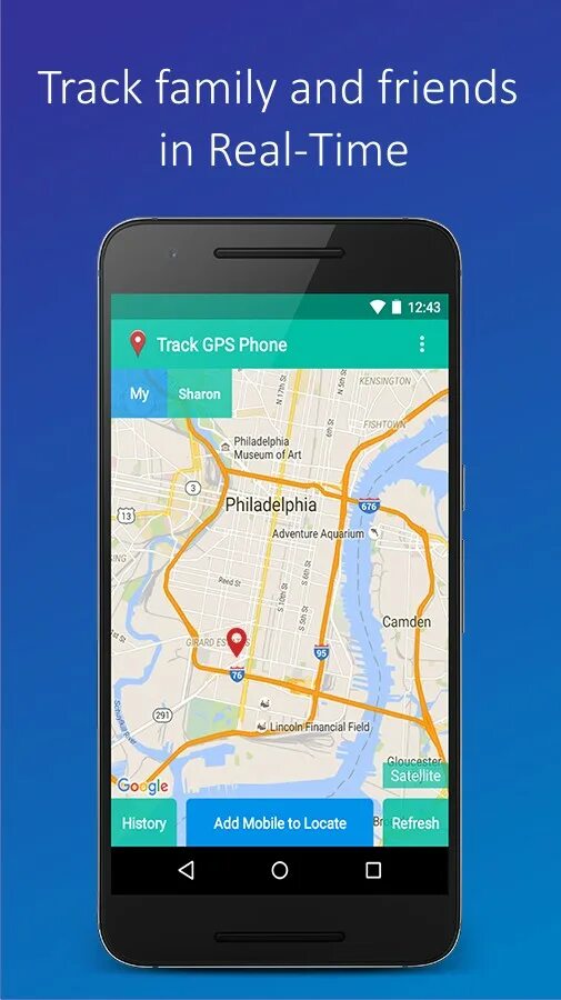 Приложение для слежения за телефоном. GPS трек. GPS Phone. GPS Locator для андроид.