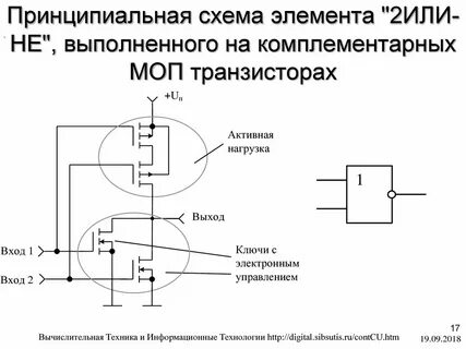 Элементы схемы техники