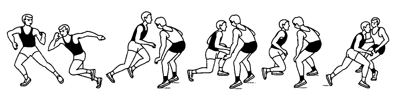 Утяжелители для пробежек. Перемещение бегом. Ходьба приставным шагом. Перемещение бегом. Ускоренным шагом или бегом в бою.