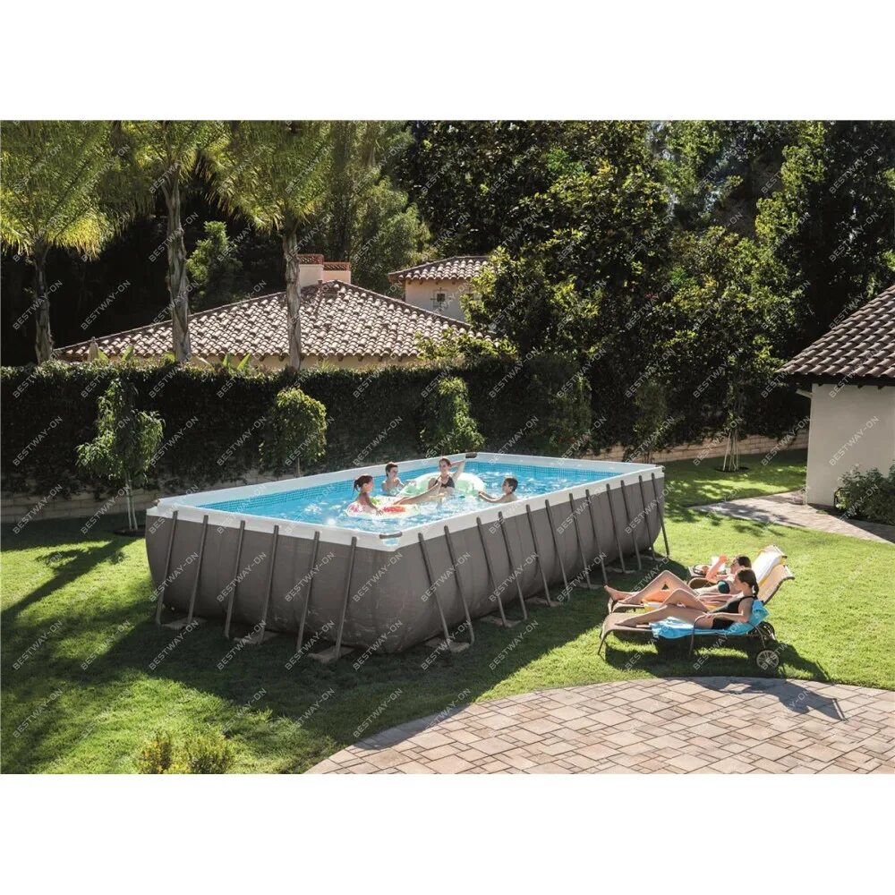 Ultra xtr rectangular frame. Бассейн каркасный intex 732х366х132см. intex ultra frame 732х366х132. бассейн intex ultra xtr frame. каркасный бассейн 549 х 274 х 132 см intex rectangular ultra xtr frame pool.