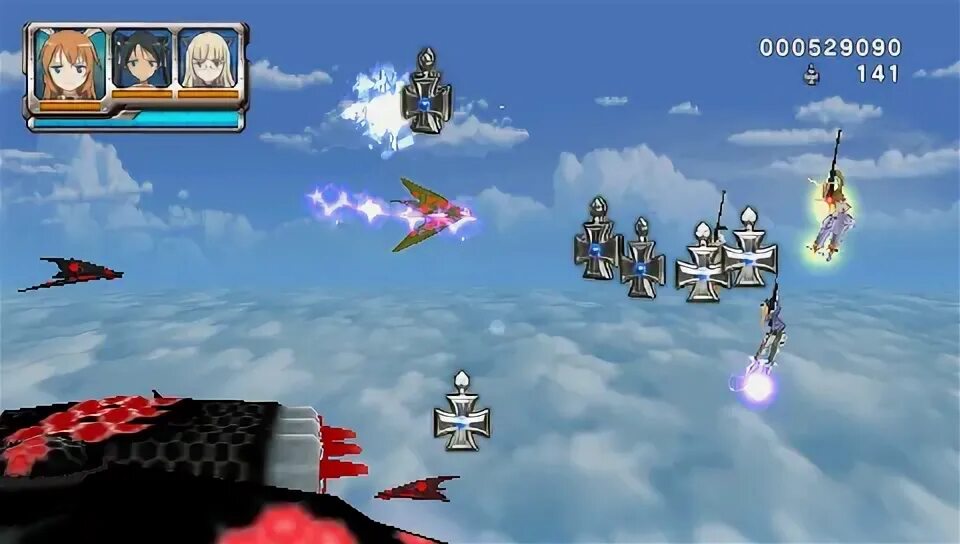 Jap game. Strike Witches PSP. Strike Witches: Hakugin no Tsubasa. Игра на PSP ведьма пиксели. Strike Witches - Hakugin no Tsubasa (Japan) (2).