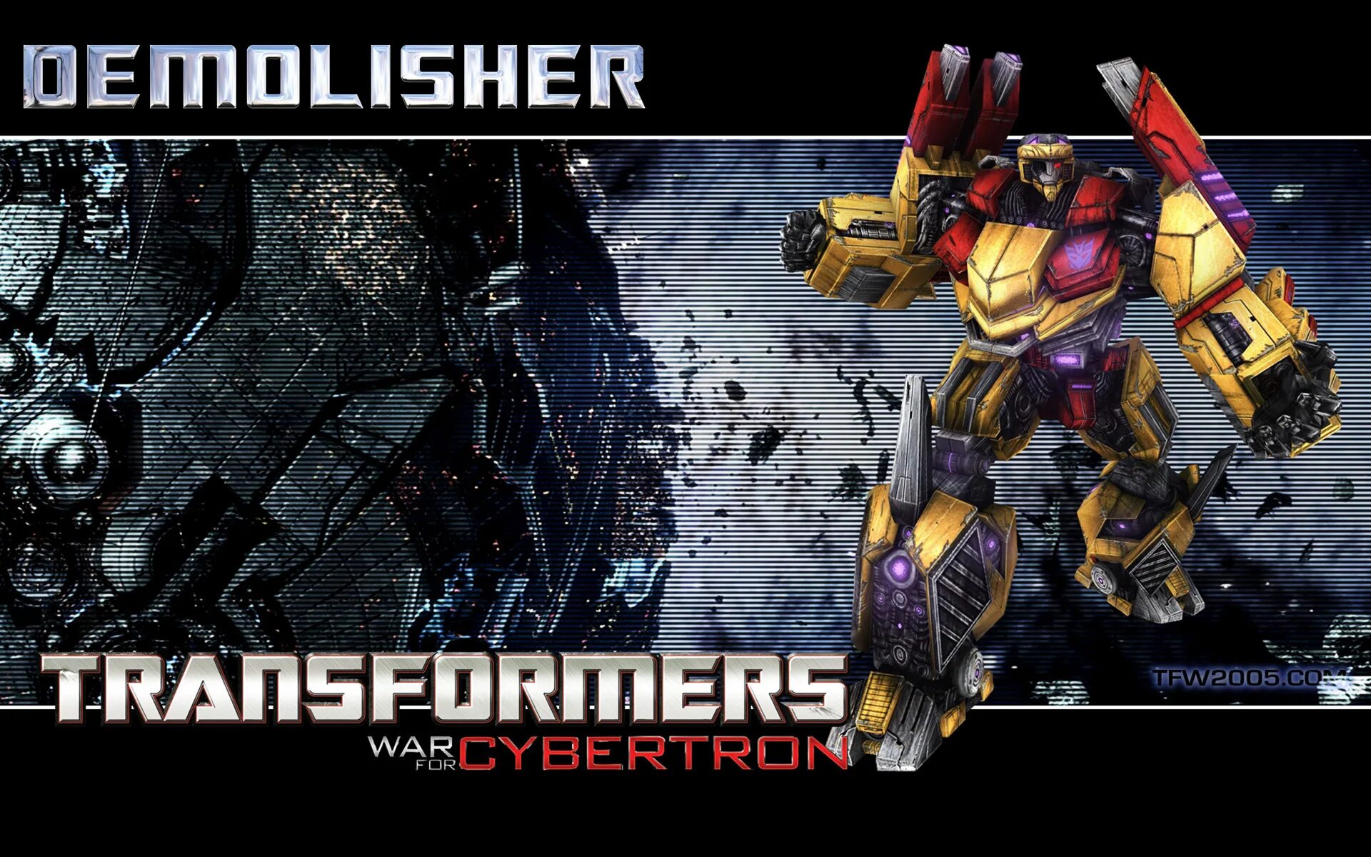 Трансформер Кибертрон Demolisher. Transformers trilogy