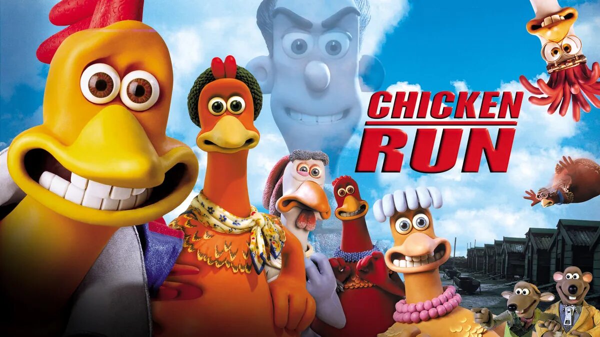 Chicken run 2025. Побег из курятника 2000. побег из курятника (chicken run) 2001 постер. побег из курятника мультфильм 2000 постер. побег из курятника постер.