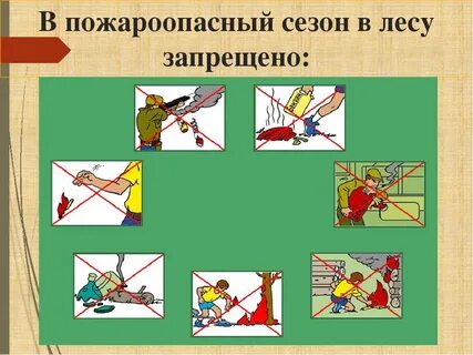 Пожароопасное поведение