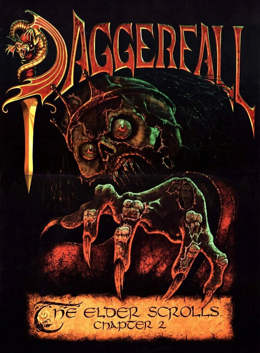 Elder scrolls daggerfall. The elder scrolls ii: daggerfall постер. the elder scrolls ii: daggerfall1996. daggerfall 1996. the elder scrolls ii: daggerfall обложка.