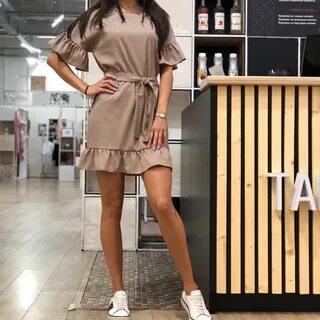 Платье снизу