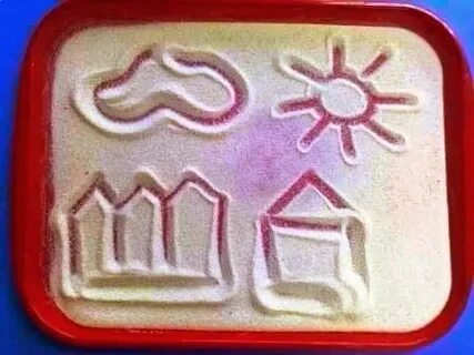 Рисование манкой в детском саду