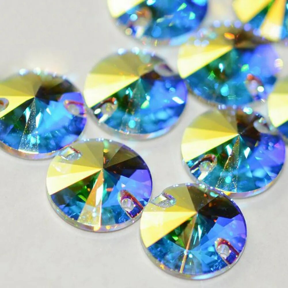 Кристаллы сваровски это. Crystal ab риволи сваровски. стразы риволи кристалл. стразы swarovski crystal ab, 14 мм, кристалл,. риволи 16мм кристалл.