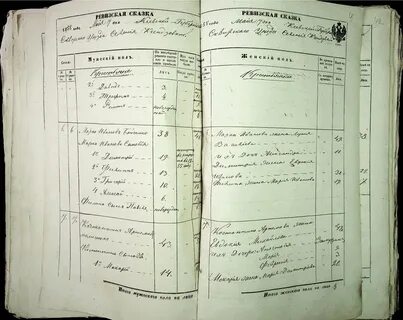 Ревизские сказки пермского уезда