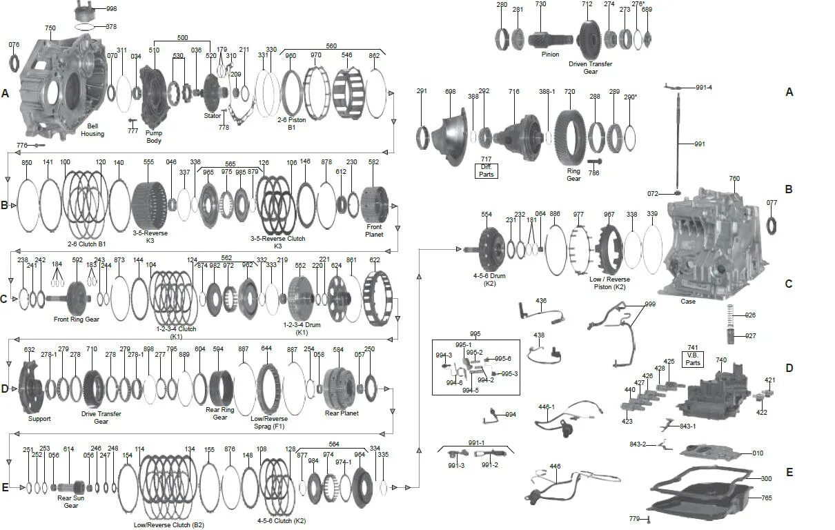 схема разборки сборки акпп а132л. акпп jatco re4f03a. схема сборки акпп 6т30. сборка барабана реверс акпп 4f27e. акпп g4ael схема.