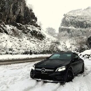 Зимний mercedes