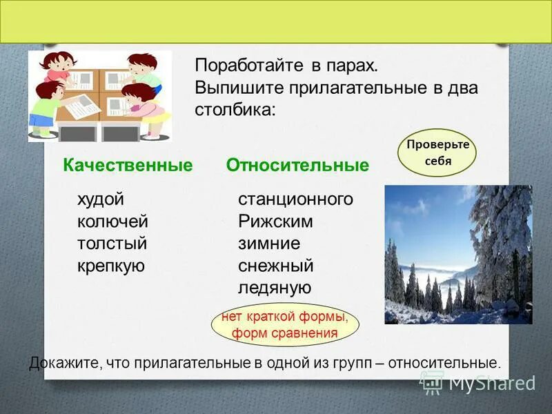 Относительные имена прилагательные. Выпишите относительные прилагательные.