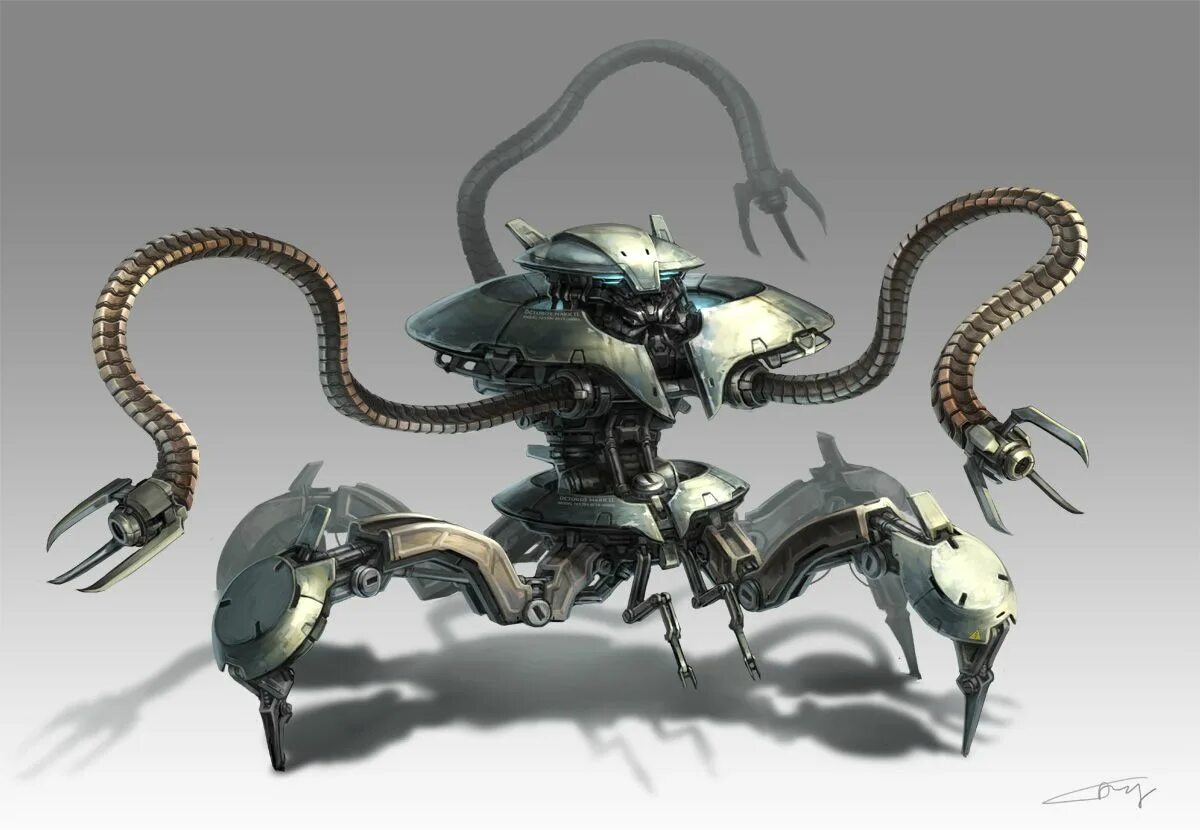 Robots vs aliens