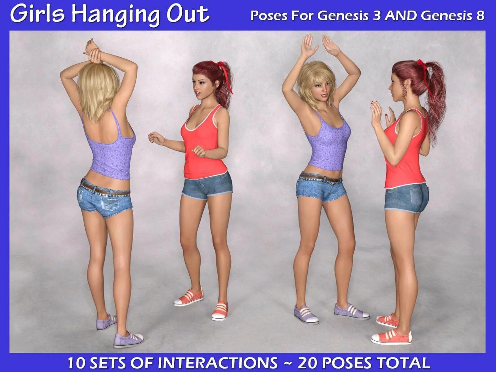 Pose out. 3д микст хангинг герлз 3. girls hanging out poses for g3f and g8f. 3д микст хангинг герлз 7. 3д микст хангинг герлз 1.