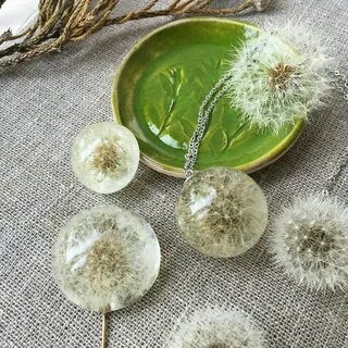 Цветы залитые эпоксидной