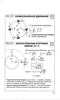 Движение искусственных спутников земли физика 9 класс