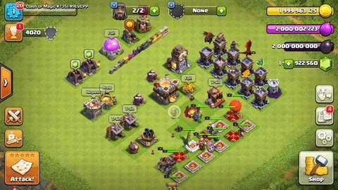 Взломанные игры clash clans